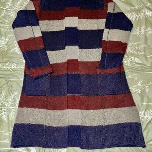 Striped Women's Sweater - Multicolor